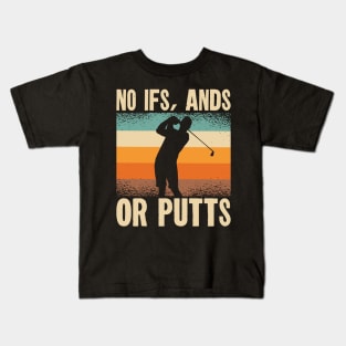 Golf Player Golf Course Golfer Kids T-Shirt